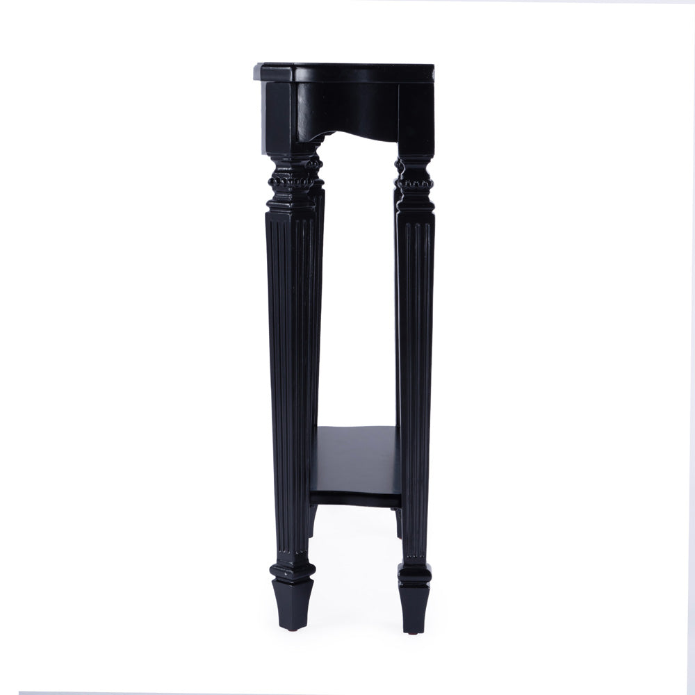 Butler Specialty Company - Heritage - Cheshire 22 in. W Rectangular Wood Ballerina Console Table, Black - 3020111