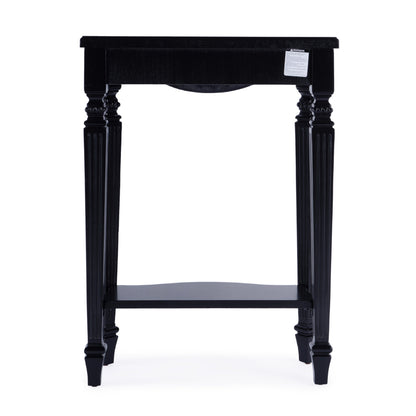 Butler Specialty Company - Heritage - Cheshire 22 in. W Rectangular Wood Ballerina Console Table, Black - 3020111