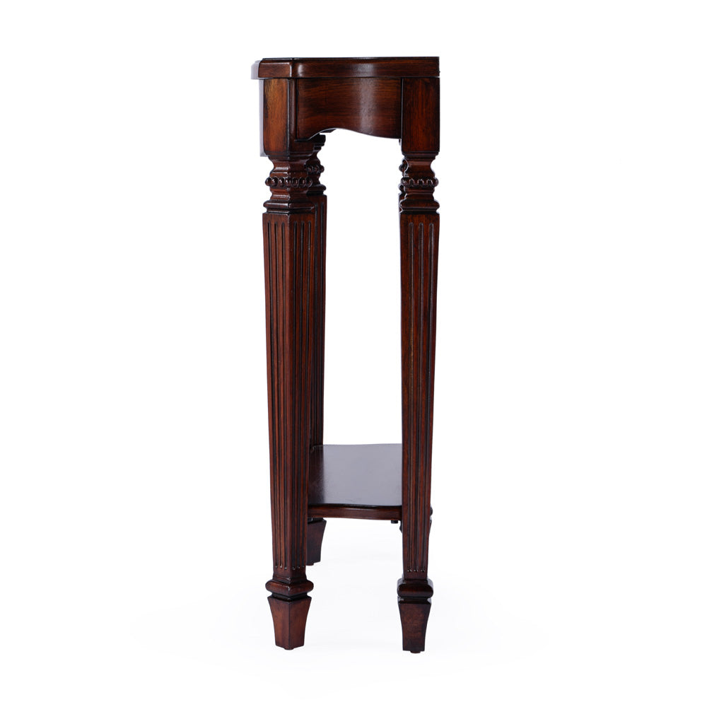 Butler Specialty Company - Heritage - Cheshire 22 in. W Rectangular Wood Ballerina Console Table, Dark Brown - 3020024