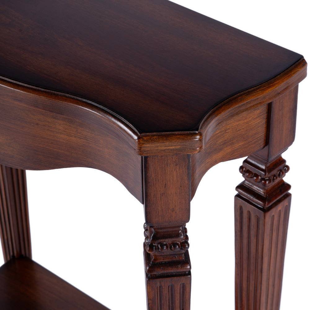 Butler Specialty Company - Heritage - Cheshire 22 in. W Rectangular Wood Ballerina Console Table, Medium Brown - 3020011