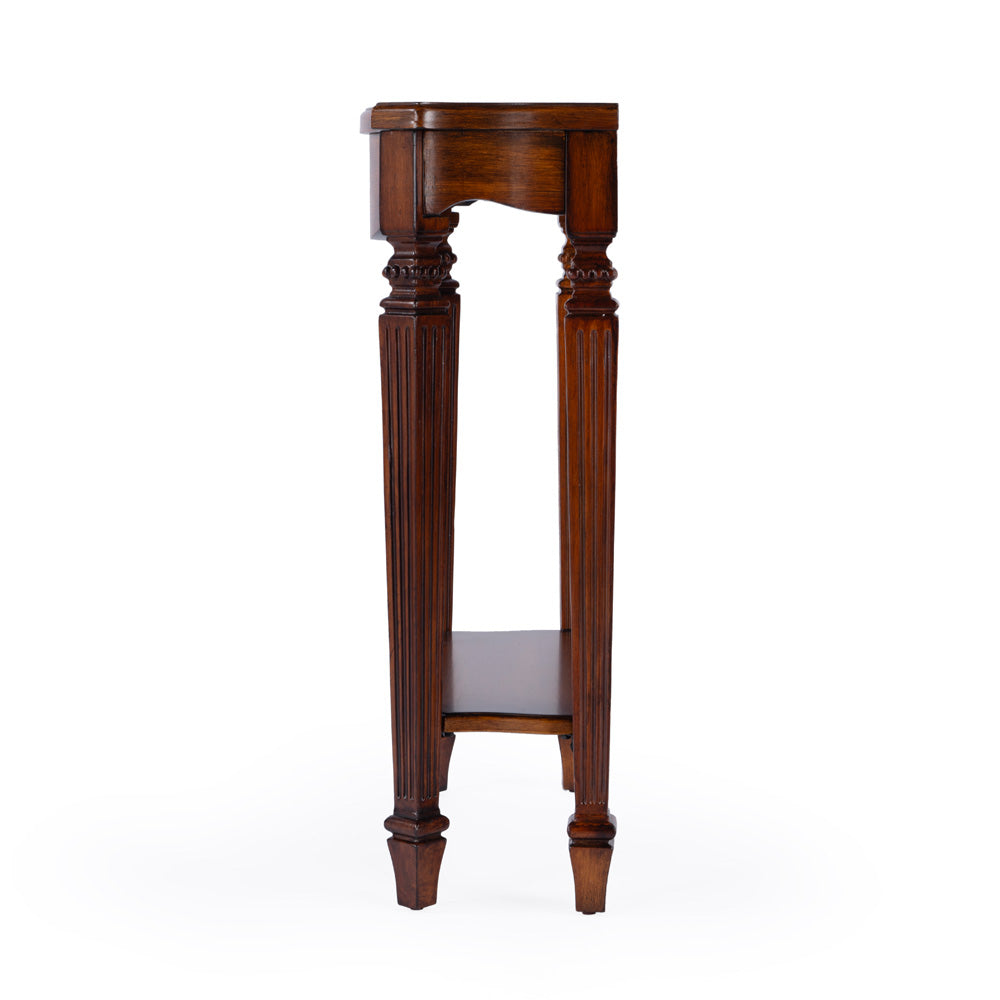 Butler Specialty Company - Heritage - Cheshire 22 in. W Rectangular Wood Ballerina Console Table, Medium Brown - 3020011