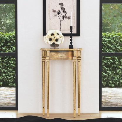 Butler Specialty Company - Chester 20 in. W Demilune Wood Console Table, Beige - 3756424