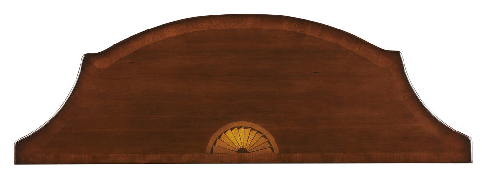 Butler Specialty Company - Chester 36 in. W Demilune Traditional Wood Console Table, Medium Brown - 4116101