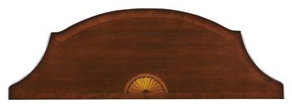 Butler Specialty Company - Chester 36 in. W Demilune Traditional Wood Console Table, Medium Brown - 4116101