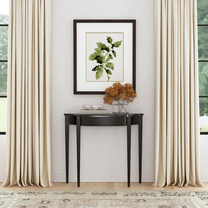 Butler Specialty Company - Chester 36 in. W Demilune Traditional Wood Console Table, Black - 4116111 view 3