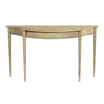 Butler Specialty Company - Chester 54 in. W Demilune Wood Console Table, Beige - 3757424