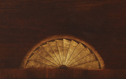 Butler Specialty Company - Chester 54 in. W Demilune Wood Console Table, Dark Brown - 3757024