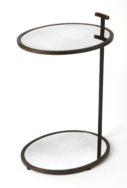 Butler Specialty Company - Ciro Mirrored & Metal Side Table, Bronze - 3973408