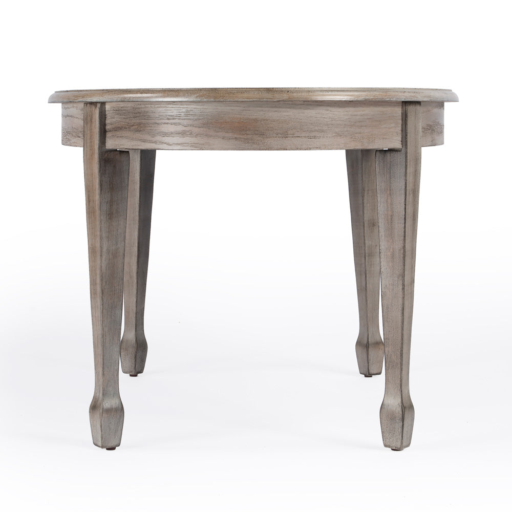 Butler Specialty Company - Clayton 38 in. W Oval Wood Coffee Table, Natural Wood - 1234247