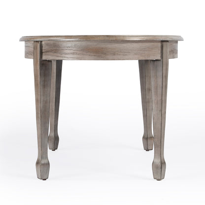 Butler Specialty Company - Clayton 38 in. W Oval Wood Coffee Table, Natural Wood - 1234247