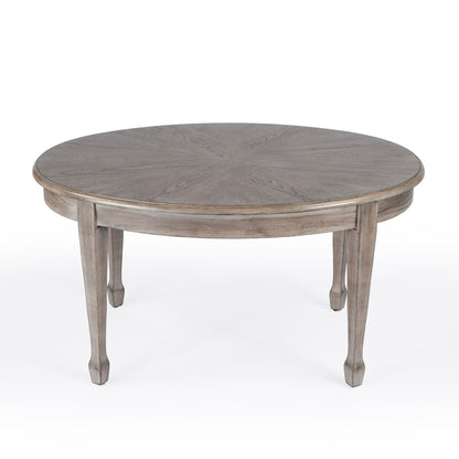 Butler Specialty Company - Clayton 38 in. W Oval Wood Coffee Table, Natural Wood - 1234247