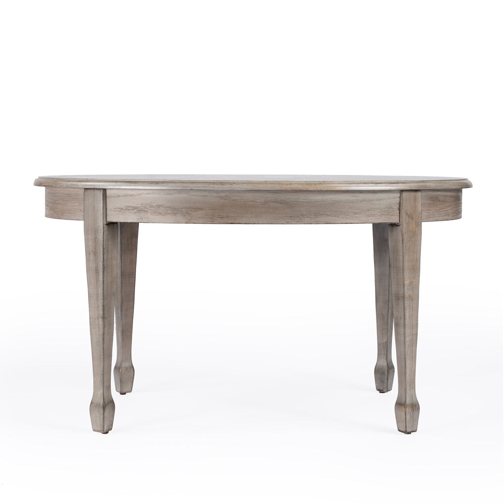 Butler Specialty Company - Clayton 38 in. W Oval Wood Coffee Table, Natural Wood - 1234247