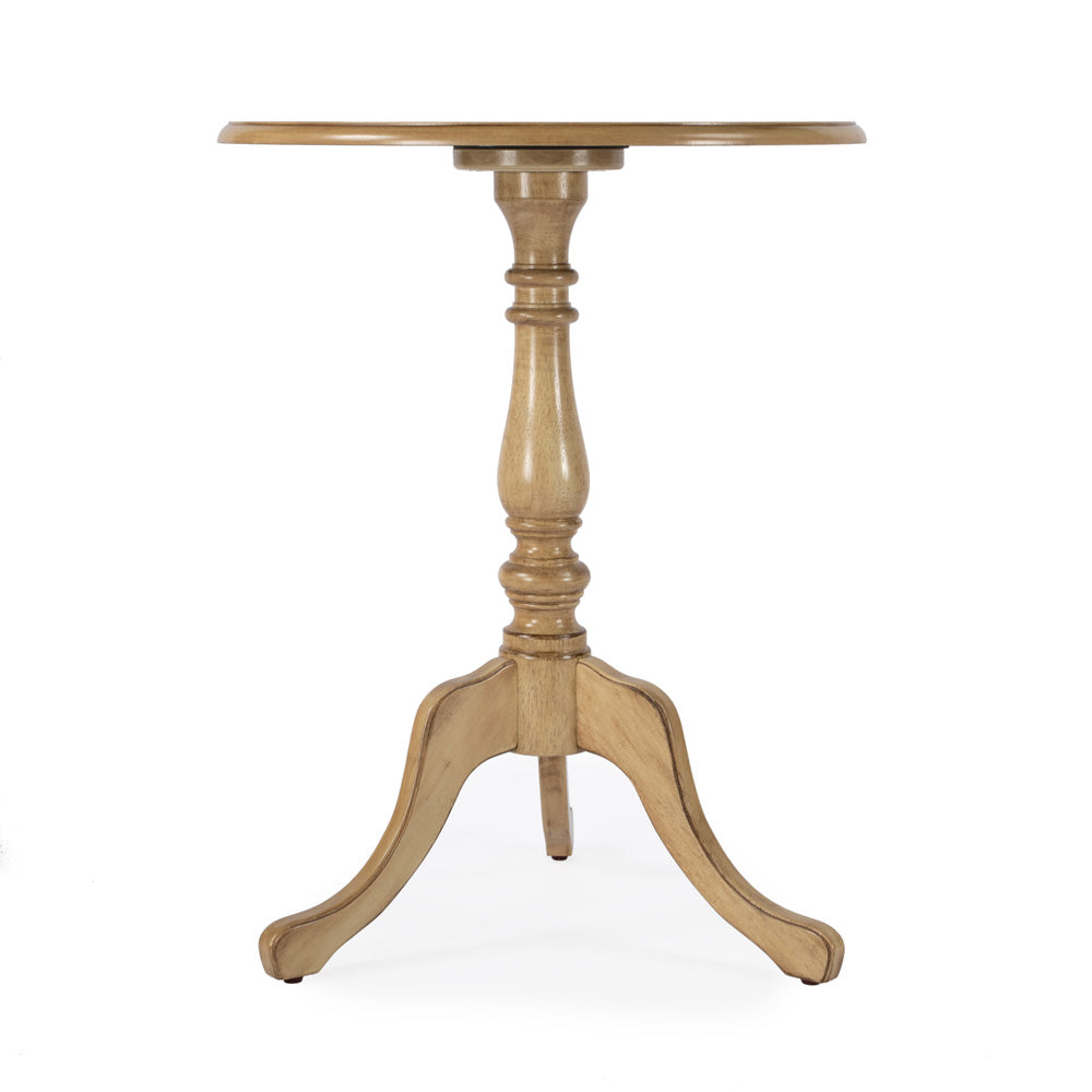 Butler Specialty Company - Heritage - Colbert 22 in. W Round Wood Pedestal Game Table, Beige - 3405424