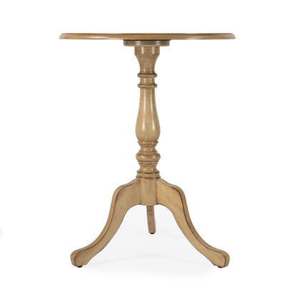 Butler Specialty Company - Heritage - Colbert 22 in. W Round Wood Pedestal Game Table, Beige - 3405424