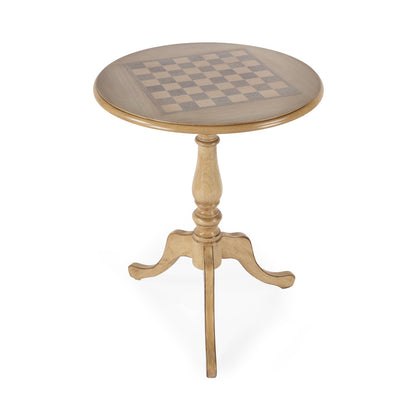 Butler Specialty Company - Heritage - Colbert 22 in. W Round Wood Pedestal Game Table, Beige - 3405424