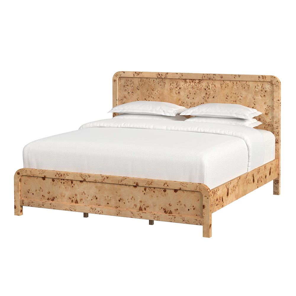 Butler Specialty Company - Cora King Burl Panel Bed, Brown - 5791444 View 1