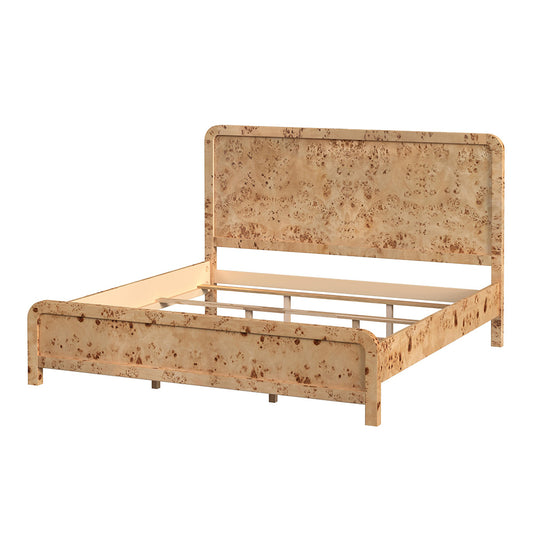 Butler Specialty Company - Cora King Burl Panel Bed, Brown - 5791444 View 2