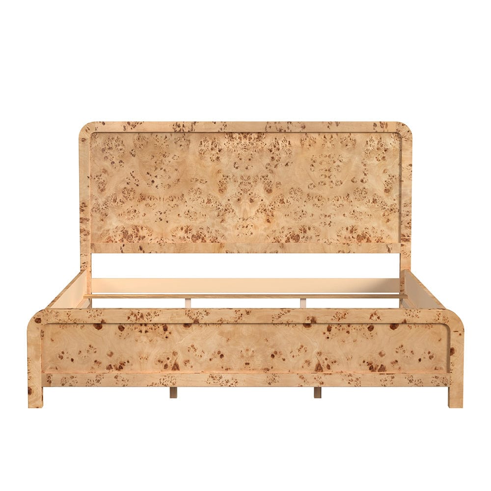 Butler Specialty Company - Cora King Burl Panel Bed, Brown - 5791444 View 3