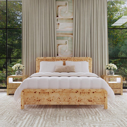 Butler Specialty Company - Cora King Burl Panel Bed, Brown - 5791444 View 5