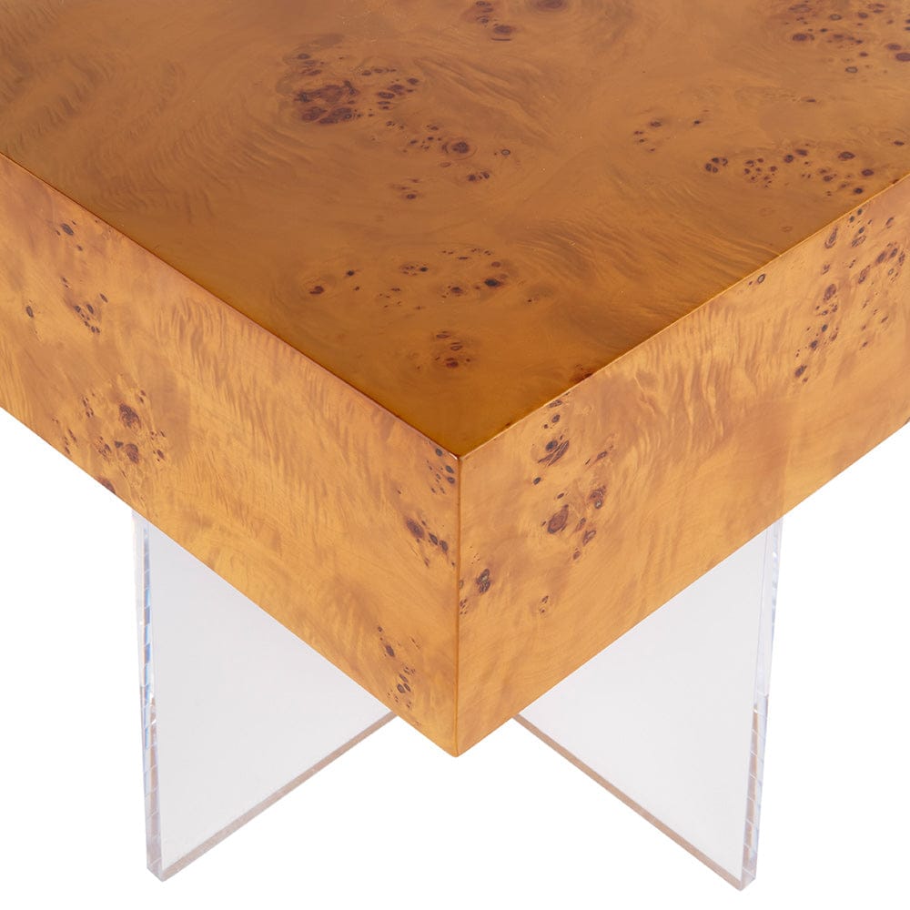 Butler Specialty Company - Corsica 20 in. W Square Acrylic Side Table, Clear - 5891335 View 4
