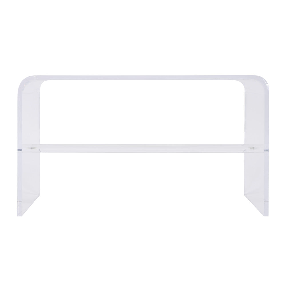 Butler Specialty Company - Corsica 32 in. W Rectangular Acrylic Coffee Table, Clear - 5893335 view 3