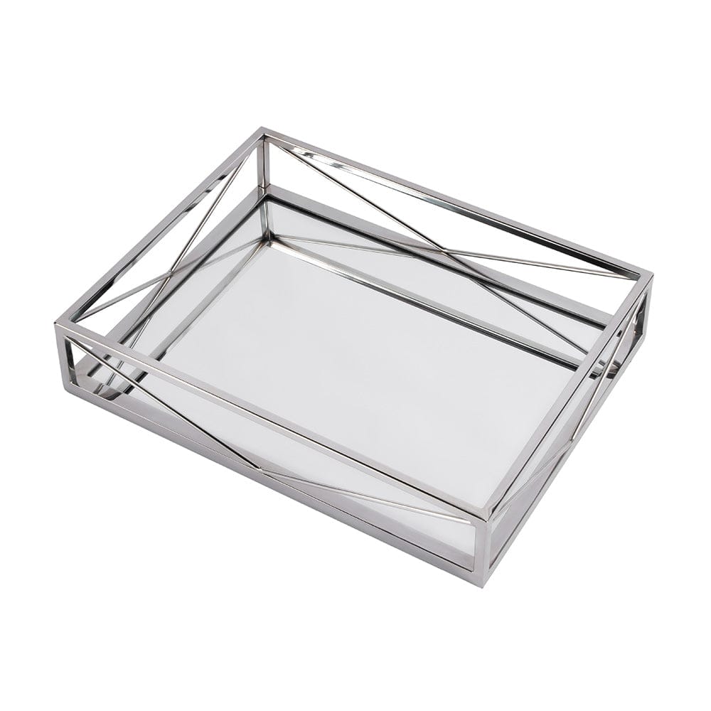 Butler Specialty Company - Cosgrove Rectangle Serving Tray, Silver - 5803016 View 1