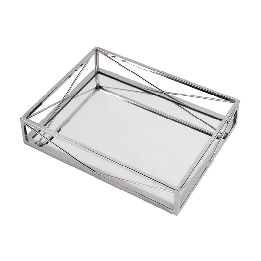 Butler Specialty Company - Cosgrove Rectangle Serving Tray, Silver - 5803016 View 1