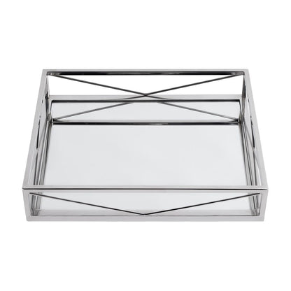 Butler Specialty Company - Cosgrove Rectangle Serving Tray, Silver - 5803016 View 2