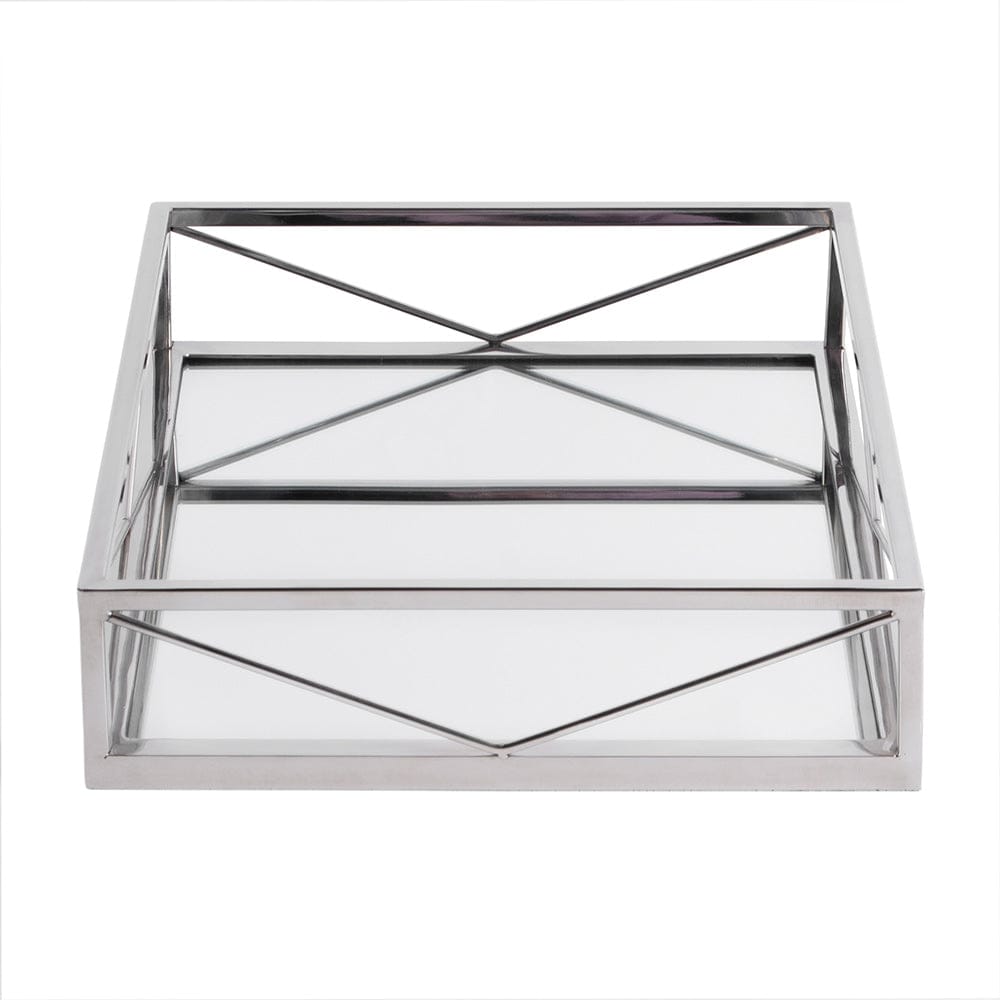 Butler Specialty Company - Cosgrove Rectangle Serving Tray, Silver - 5803016 View 3