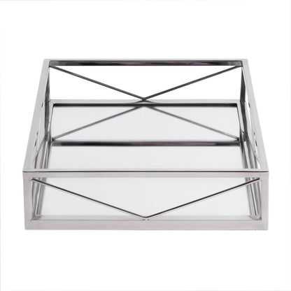 Butler Specialty Company - Cosgrove Rectangle Serving Tray, Silver - 5803016 View 3
