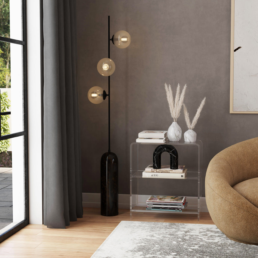 Butler Specialty Company Crystal Clear Acrylic 2 Shelf Bookcase - Thumbnail 5