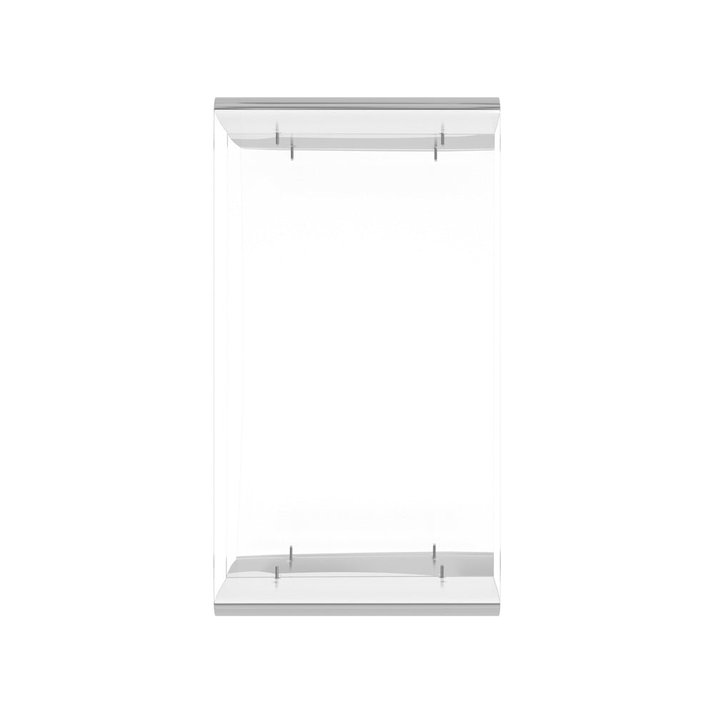 Butler Specialty Company - Crystal Clear - Crystal 22 in. W Acrylic 2 Shelf Bookcase, Clear - 3611335