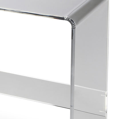 Butler Specialty Company - Crystal Clear - Crystal 38 in. W Rectangular Acrylic Console Table, Clear - 3399140