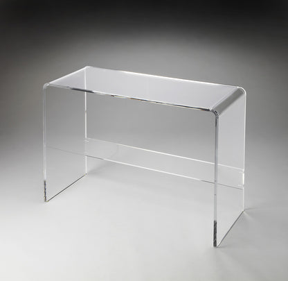 Butler Specialty Company - Crystal Clear - Crystal 38 in. W Rectangular Acrylic Console Table, Clear - 3399140