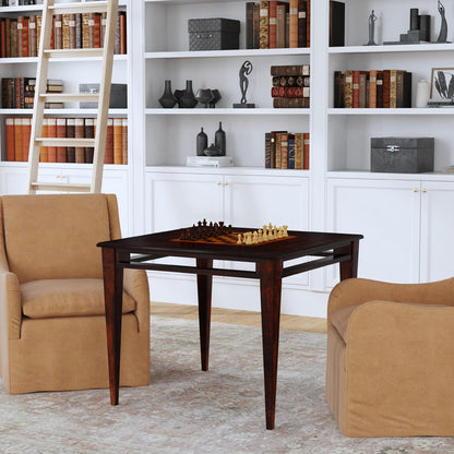 Butler Specialty Company - Daltrey 36 in. W Square Wood Game Table, Dark Brown - 5712024