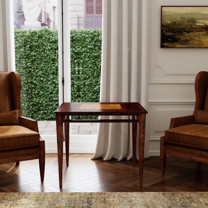 Butler Specialty Company - Daltrey 36 in. W Square Wood Game Table, Medium Brown - 5712011