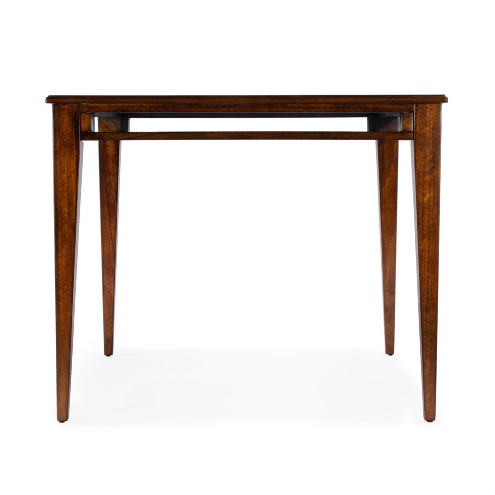 Butler Specialty Company - Daltrey 36 in. W Square Wood Game Table, Medium Brown - 5712011