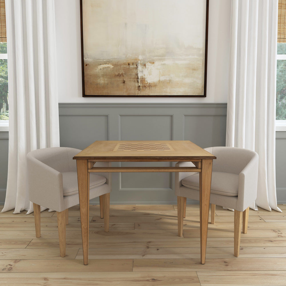 Butler Specialty Company - Daltrey 36 in. W Square Wood Game Table, Tan/Beige - 5712424