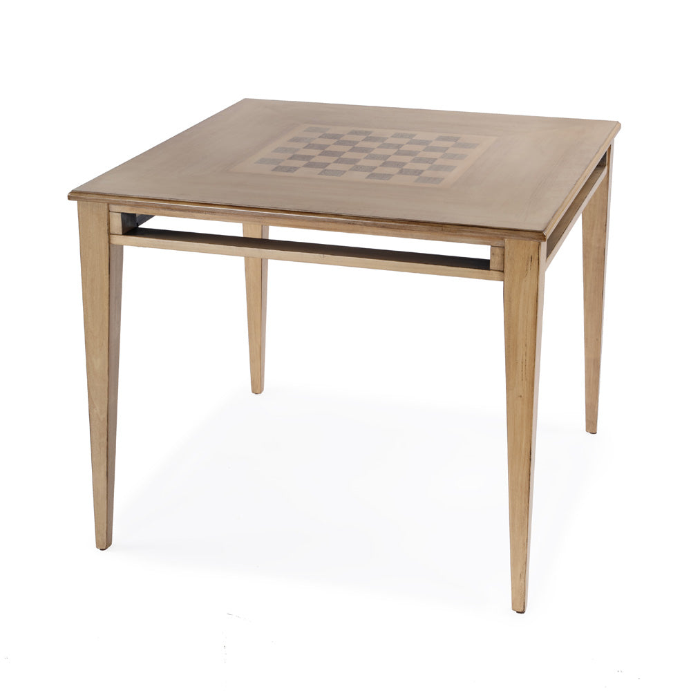 Butler Specialty Company - Daltrey 36 in. W Square Wood Game Table, Tan/Beige - 5712424