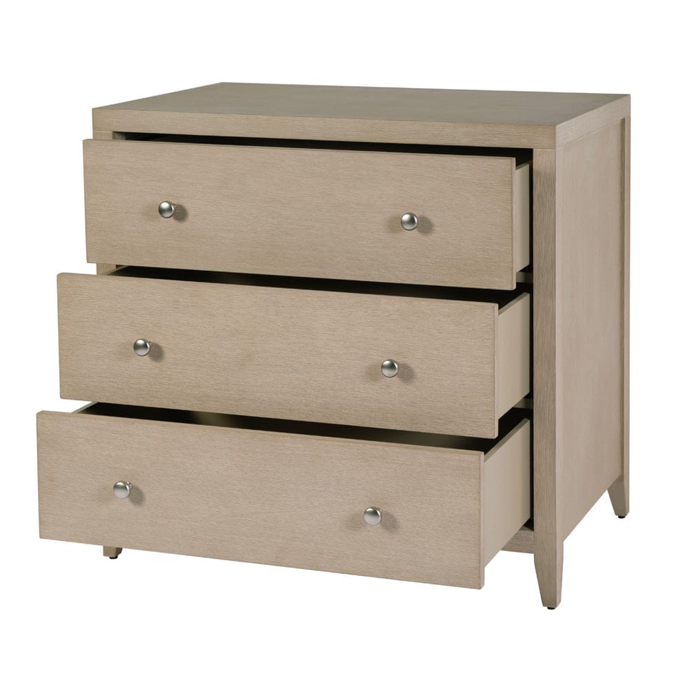 Butler Specialty Company - Dana 34 in. W Rectangular Wood 3 Drawer Chest, Taupe - 6260450 view 2