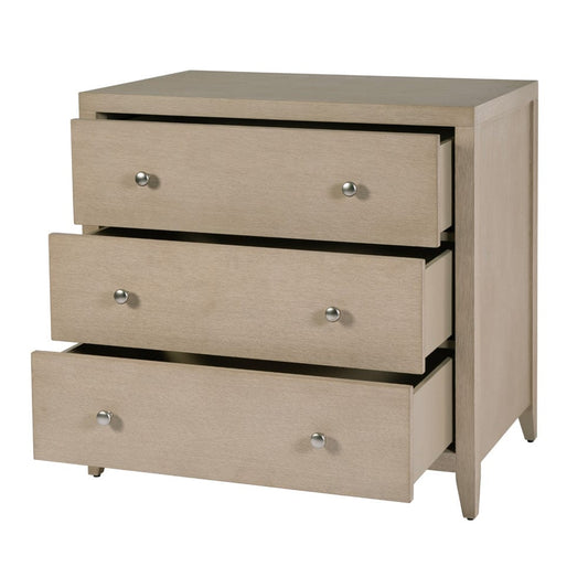 Butler Specialty Company - Dana 34 in. W Rectangular Wood 3 Drawer Chest, Taupe - 6260450 view 2