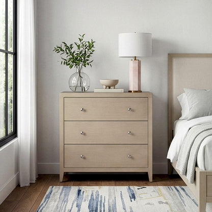Butler Specialty Company - Dana 34 in. W Rectangular Wood 3 Drawer Chest, Taupe - 6260450 view 3