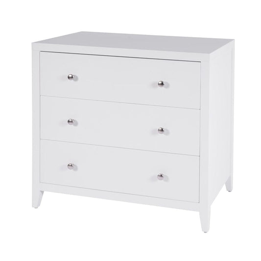 Butler Specialty Company - Dana 34 in. W Rectangular Wood 3 Drawer Chest, White - 6260304 view 1