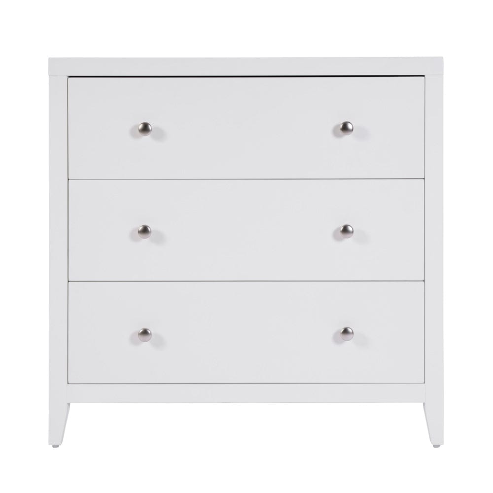 Butler Specialty Company - Dana 34 in. W Rectangular Wood 3 Drawer Chest, White - 6260304 view 3