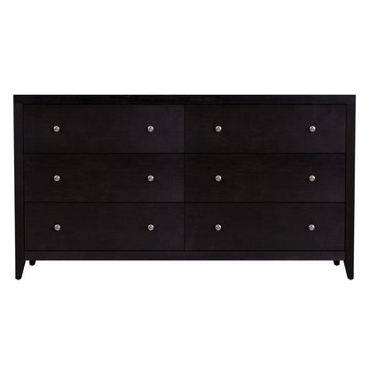 Butler Specialty Company - Dana 60 in. W Rectangular Wood 6 Drawer Dresser, Coffee - 6257451 view 3