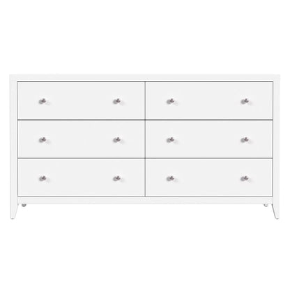 Butler Specialty Company - Dana 60 in. W Rectangular Wood 6 Drawer Dresser, White - 6257304 view 3