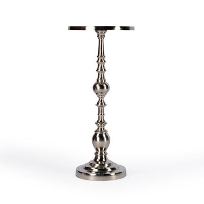 Butler Specialty Company - Darien 10 in. Round Indoor Metal Pedestal Side Table, Bronze - 4324220