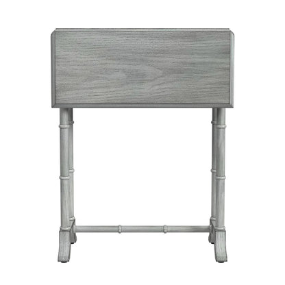 Butler Specialty Company - Darrow 24 in. W Rectangular Wood 1 Drawer Drop-Leaf Side Table, Gray - 2334418