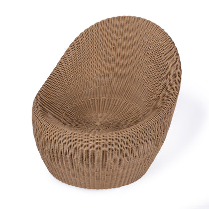 Butler Specialty Company - Delmar Indoor/Outdoor Rattan Nest Chair, Natural - 5723447