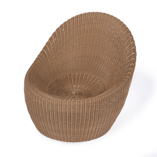 Butler Specialty Company - Delmar Indoor/Outdoor Rattan Nest Chair, Natural - 5723447